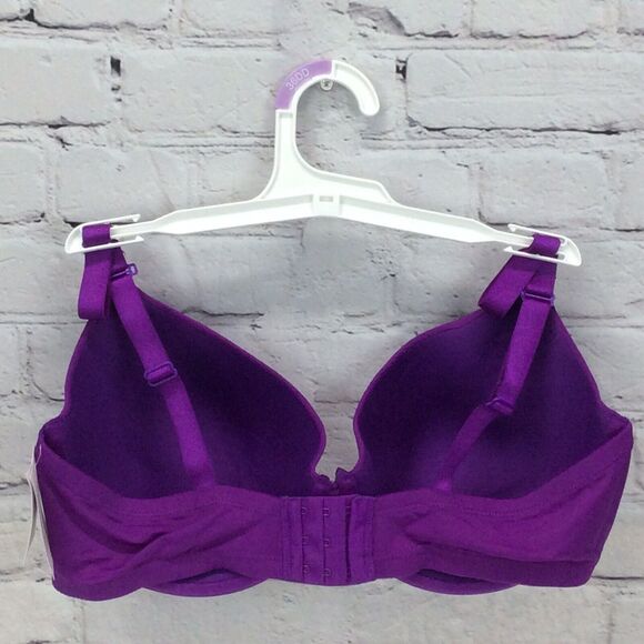 Auden The Everyday Bra Women Size 36DD Purple Lightly Lined Underwire Adjustable - Picture 9 of 9